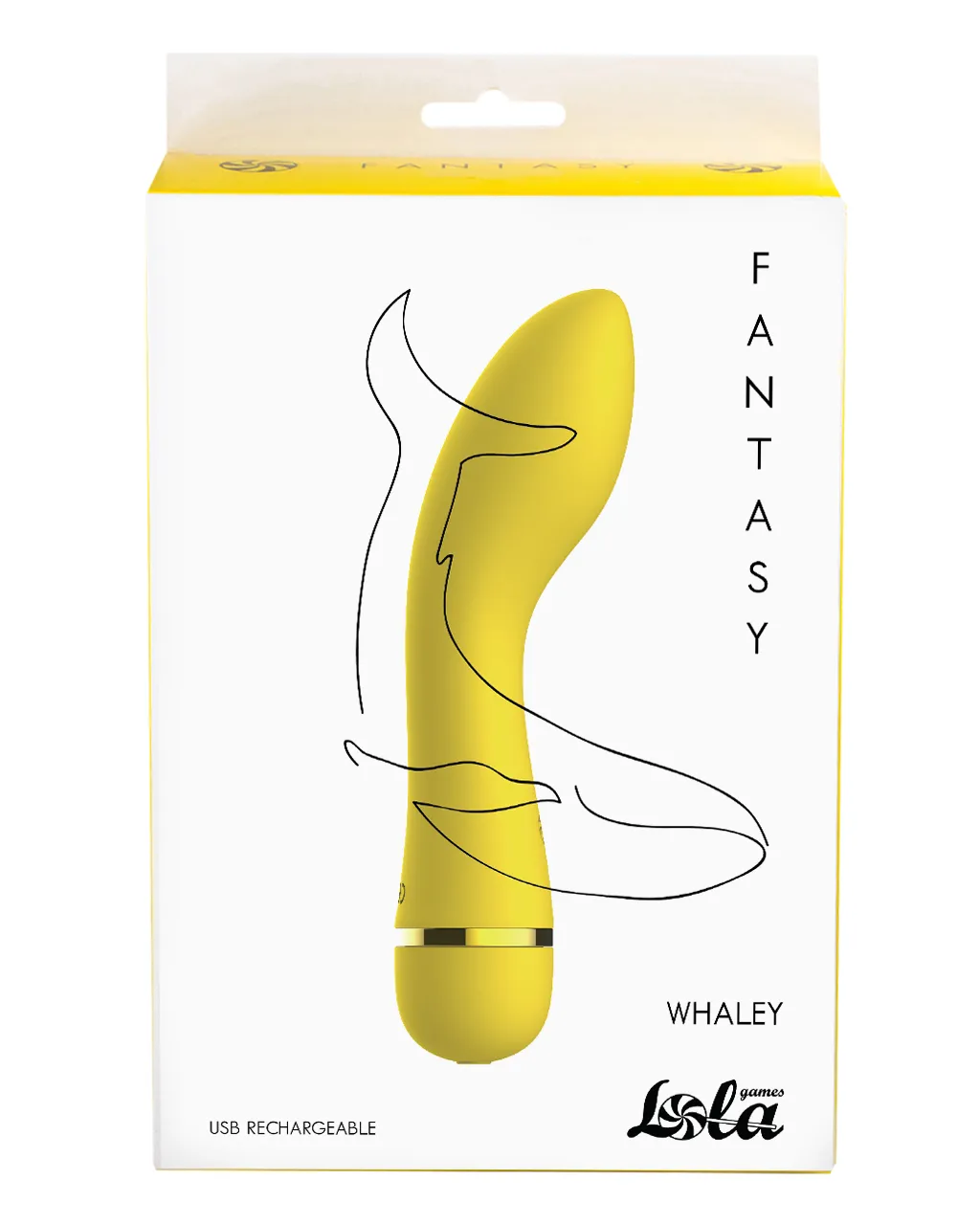 перезаряжаемый вибратор fantasy whaley yellow 7911-01lola в России