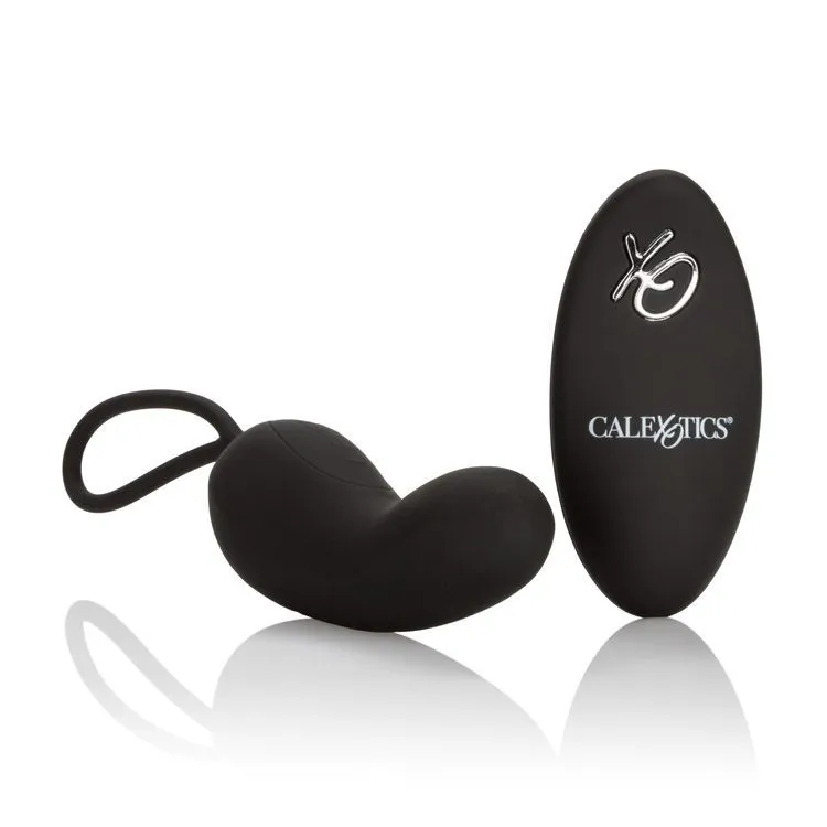 Виброяйцо California Exotic Novelties Remote Rechargeable Curve, чёрное