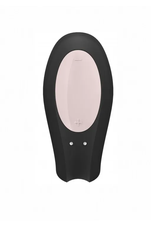 парный вибратор satisfyer double joy с возможностью управления через приложение (черный) в России