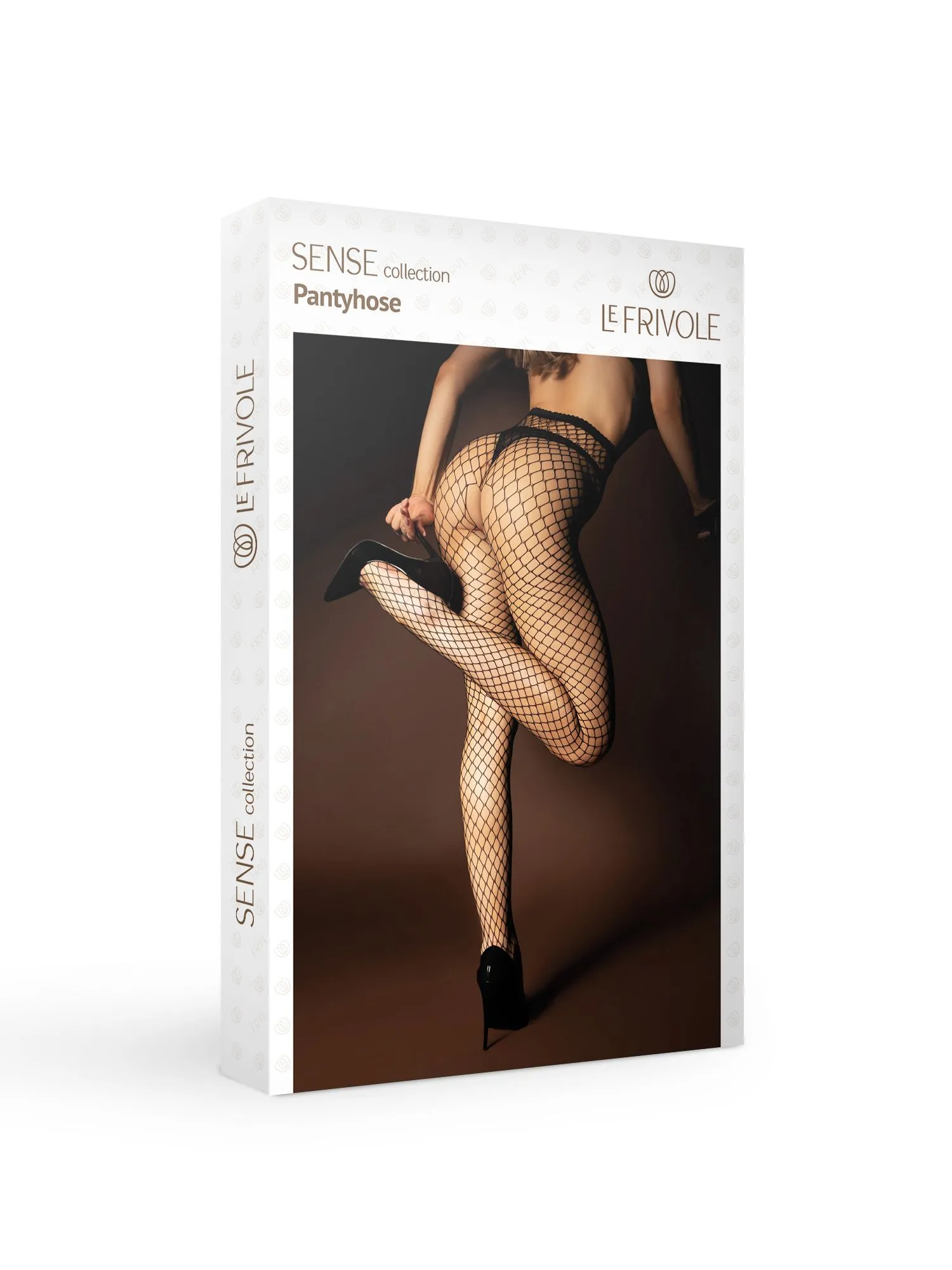 Эротическое черные колготки в сетку среднего размера и доступом в России