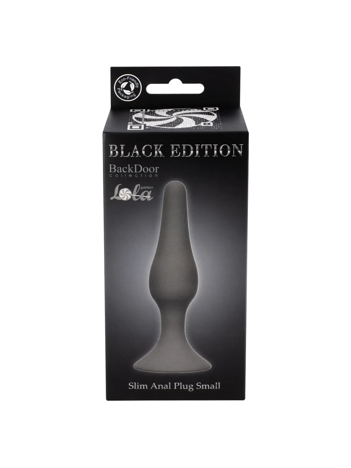 анальная пробка slim anal plug small grey 4207-03lola в России
