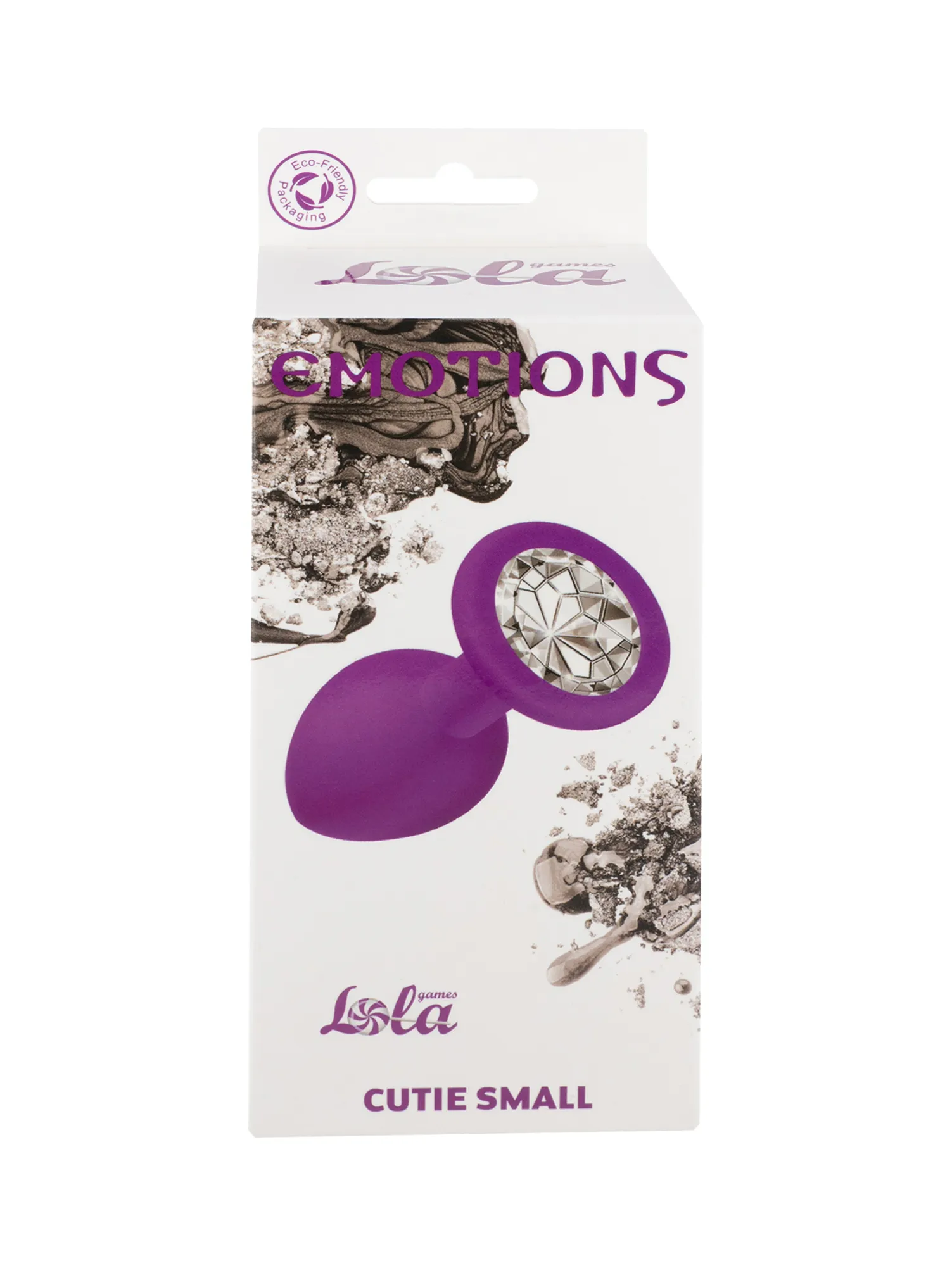 анальная пробка emotions cutie small purple clear crystal 4011-04lola в России