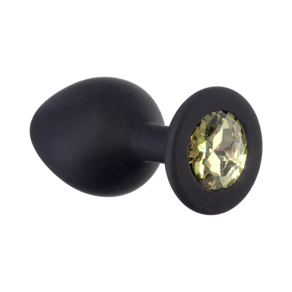 анальная пробка emotions cutie medium black  golden crystal 4012-07lola в России