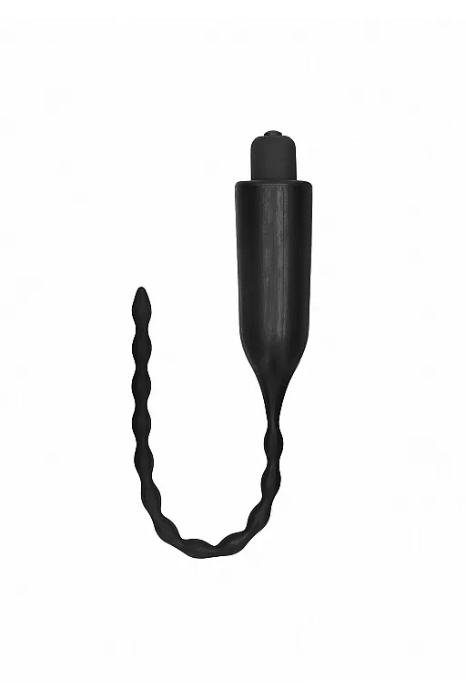 Стимулятор уретры с вибрацией и электростимуляцией Electro shock Urethral Sounding Plug