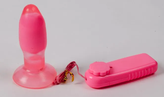 анальная пробка с вибрацией красная 47012-1-mm в России