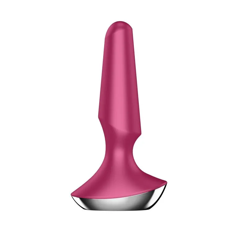 анальная пробка с вибрацией satisfyer plug ilicious 2 (малиновый) в России