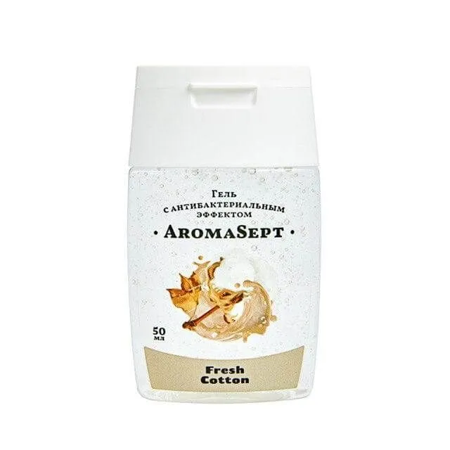 Антибактериальный гель AromaSept, Свежий хлопок