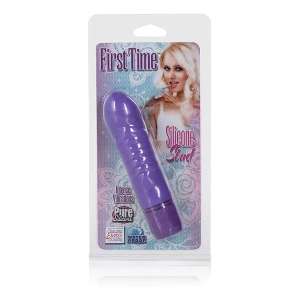 вибратор california exotic novelties first time silicone studs, фиолетовый в России