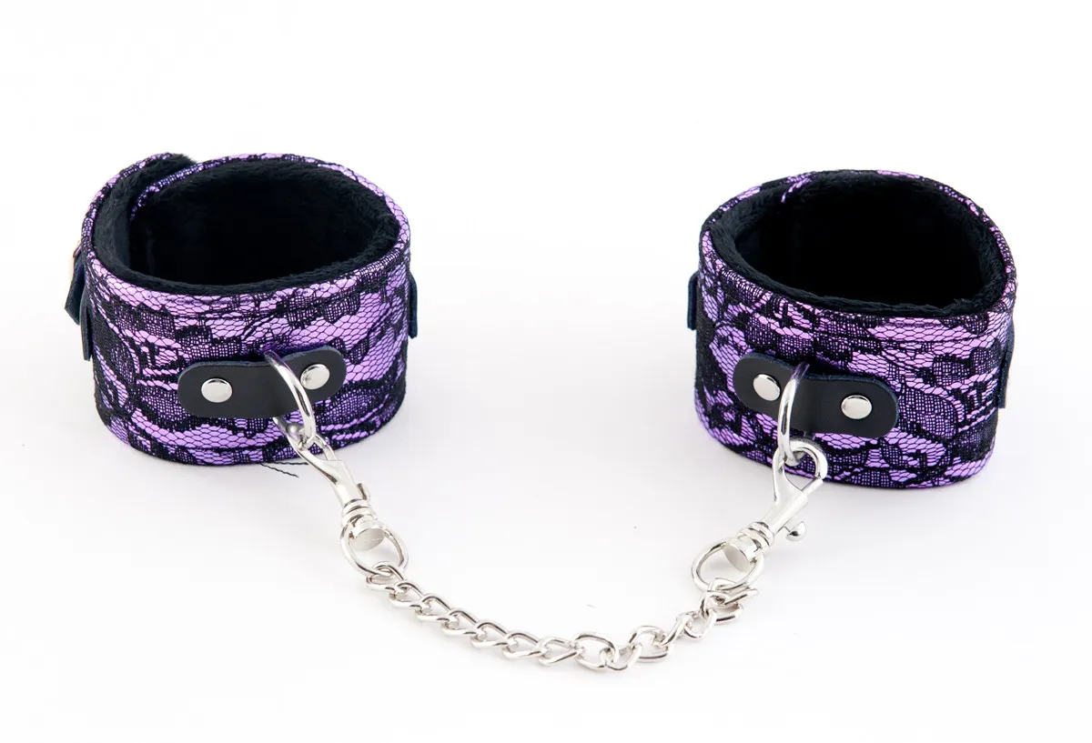 кружевные поножи toyfa marcus, пурпурный, 46 см в России