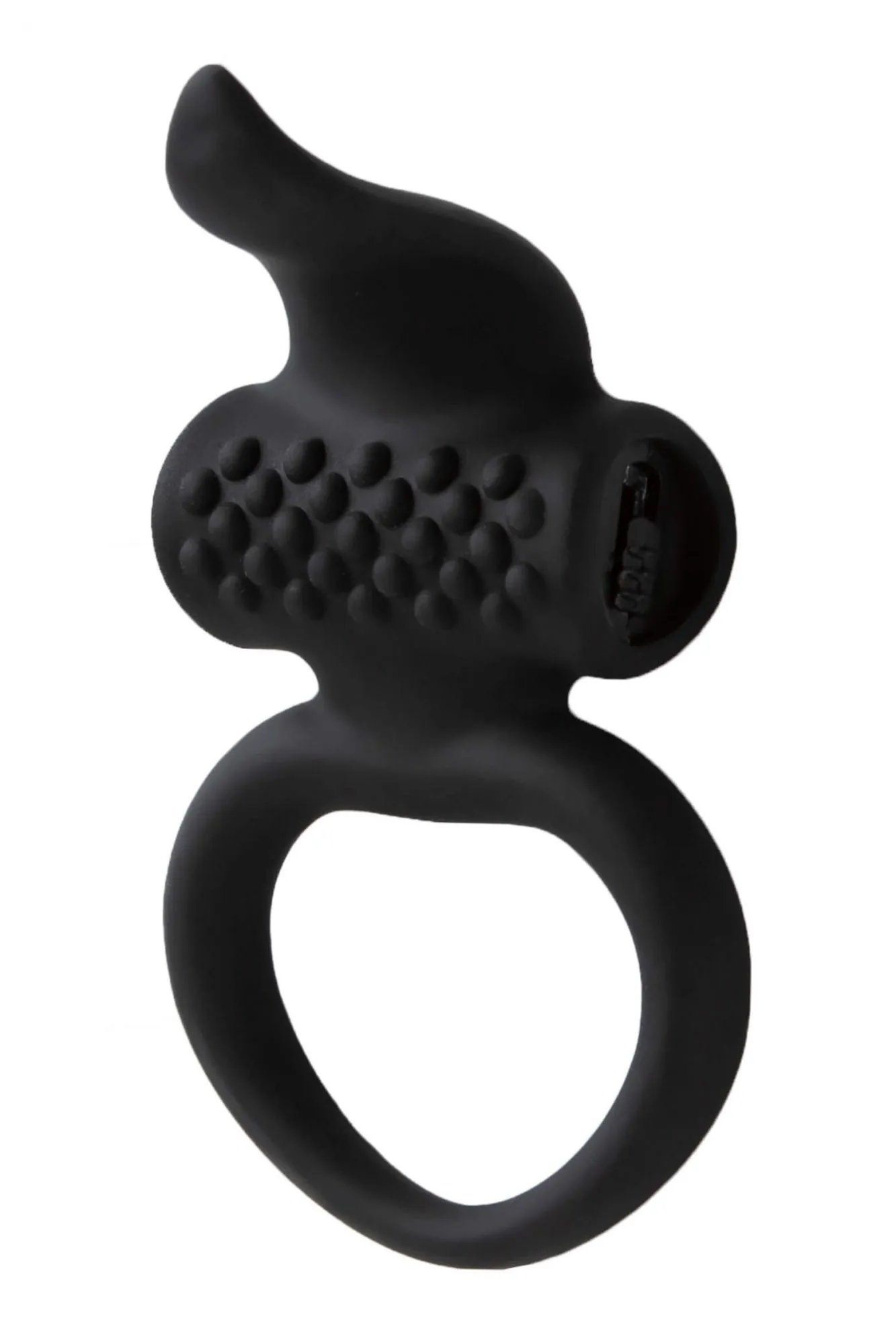 Виброкольцо Adrien Lastic Lingus, черное