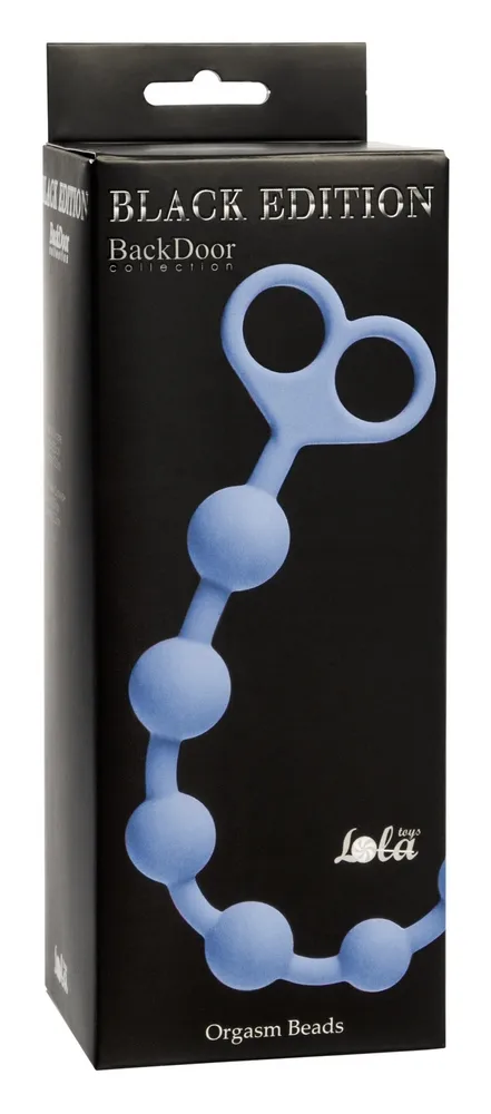 анальная цепочка orgasm beads blue 4201-02lola в России