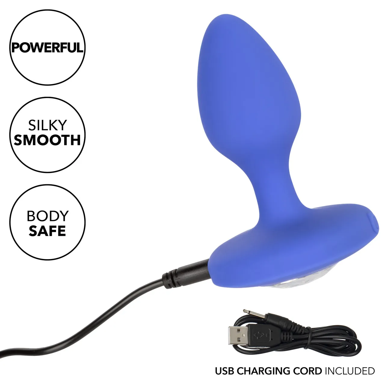 перезаряжаемая анальная вибропробка cheeky gems medium rechargeable vibrating probe в России