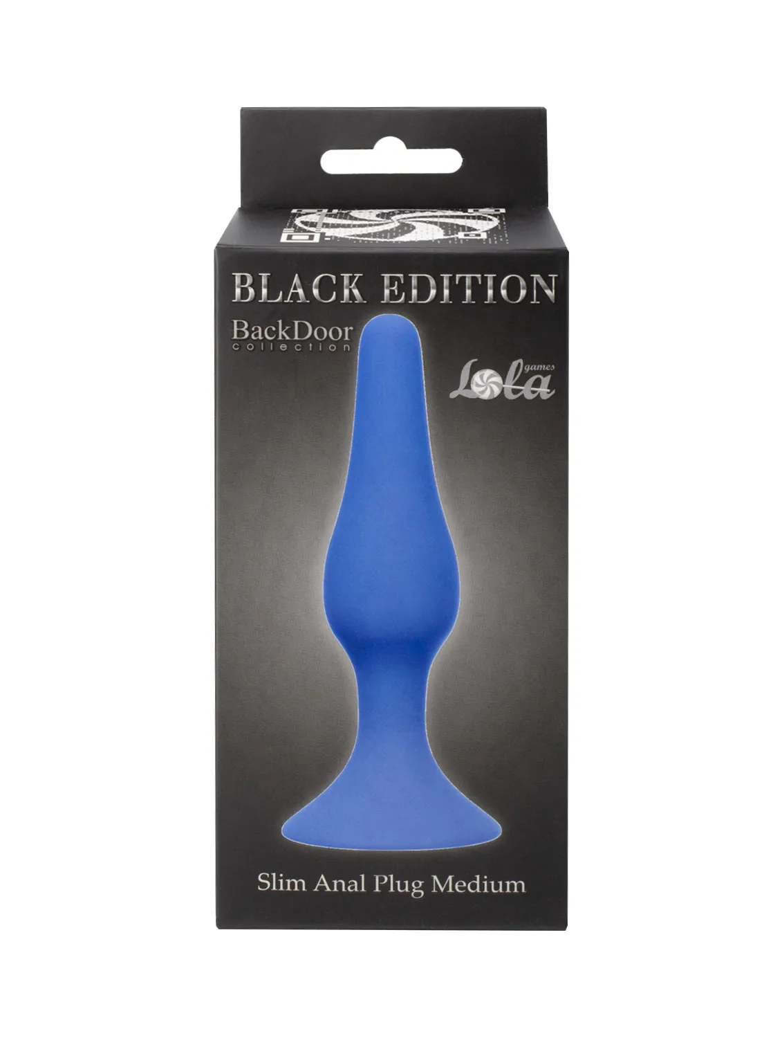 анальная пробка slim anal plug medium blue 4206-02lola в России