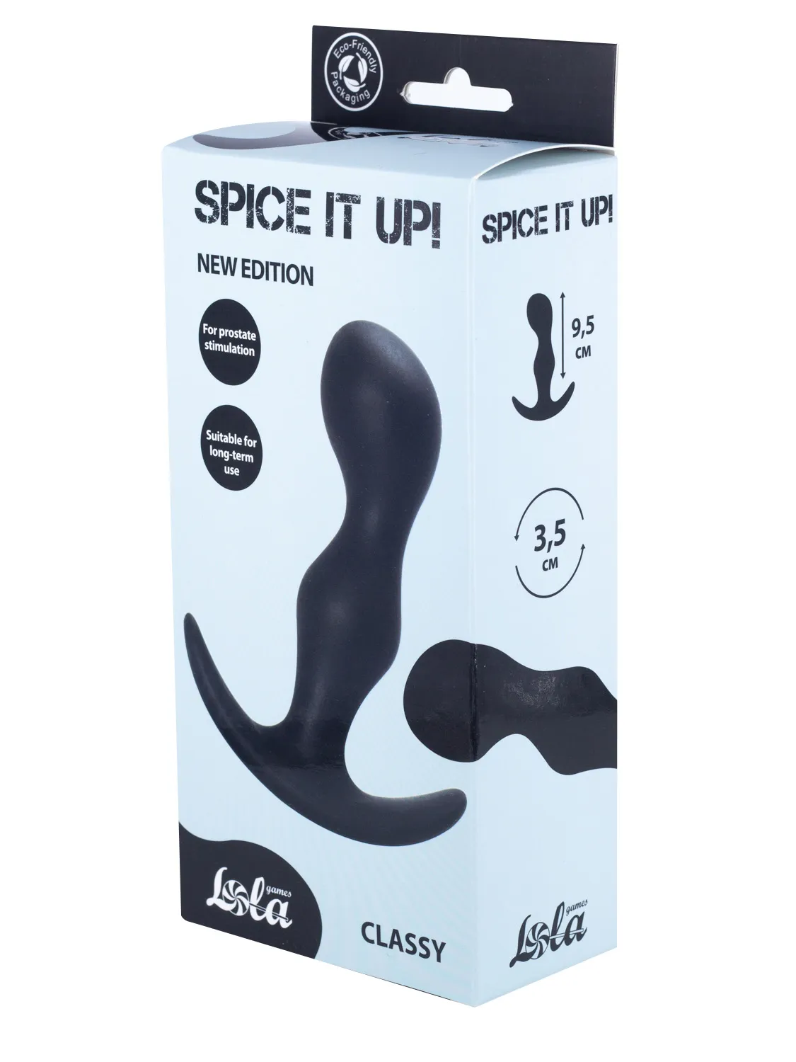 анальная пробка spice it up classy black 8013-01lola в России