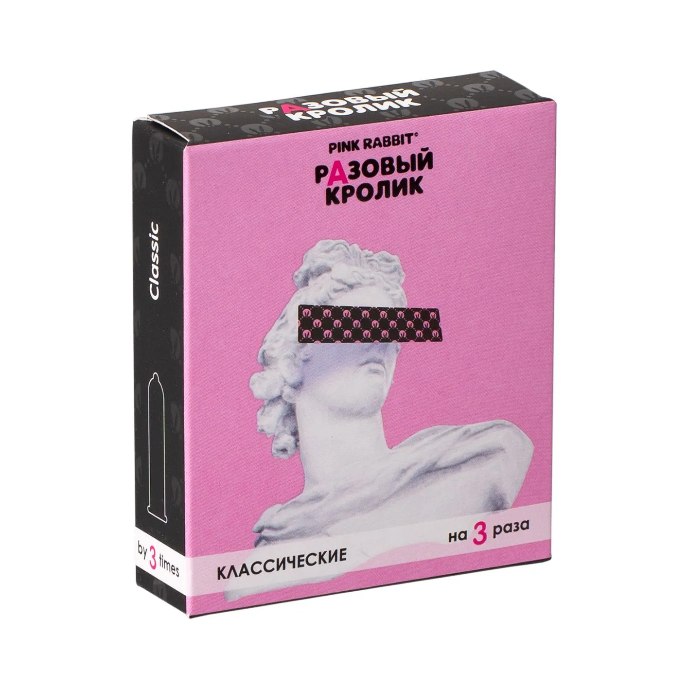 Презервативы презервативы разовый кролик классические, 3шт в России
