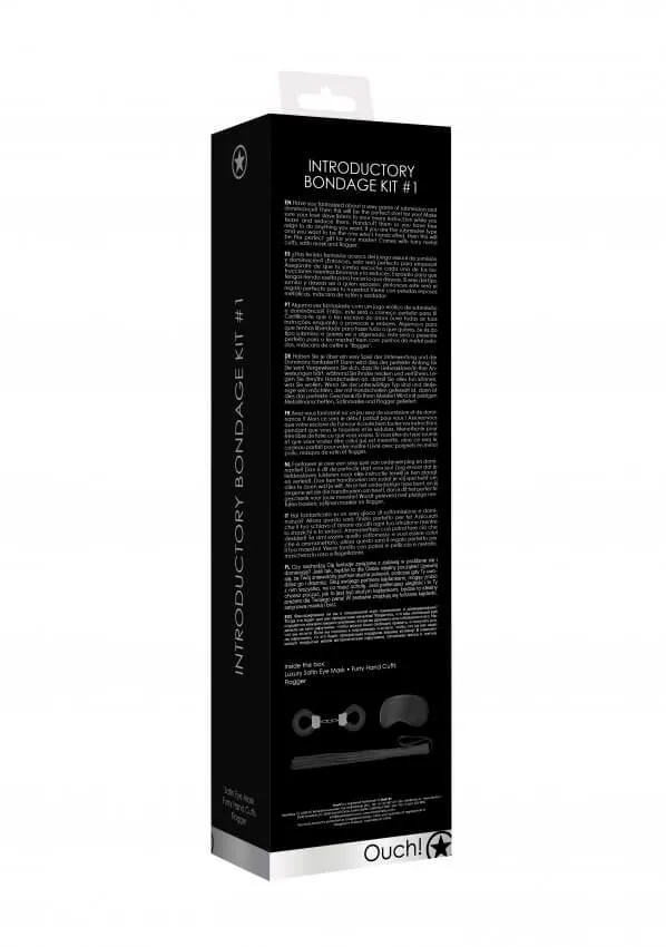 набор для связывания introductory bondage kit #1shots media, черный в России