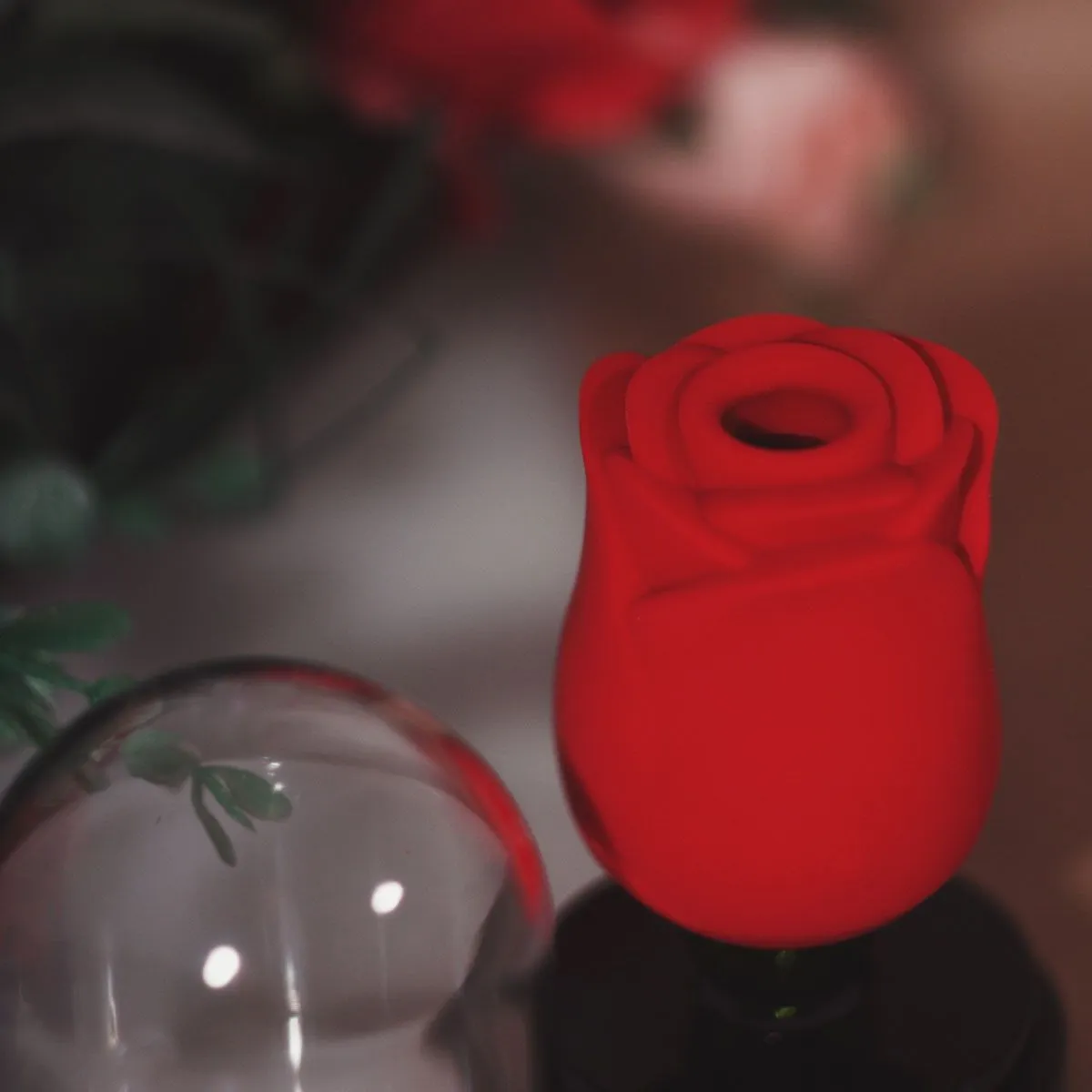 вибромассажер роза, красный в России