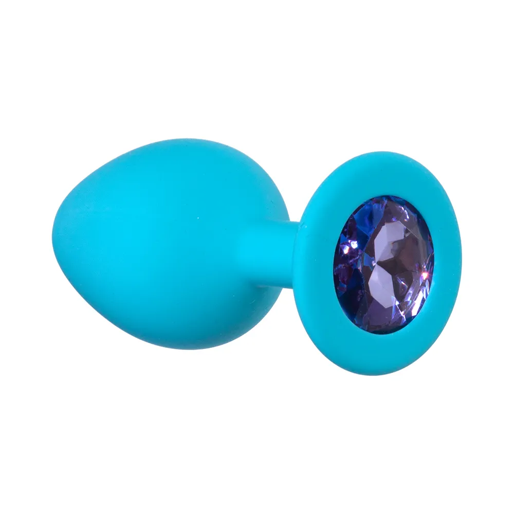анальная пробка emotions cutie medium turquoise light purple crystal 4012-04lola в России