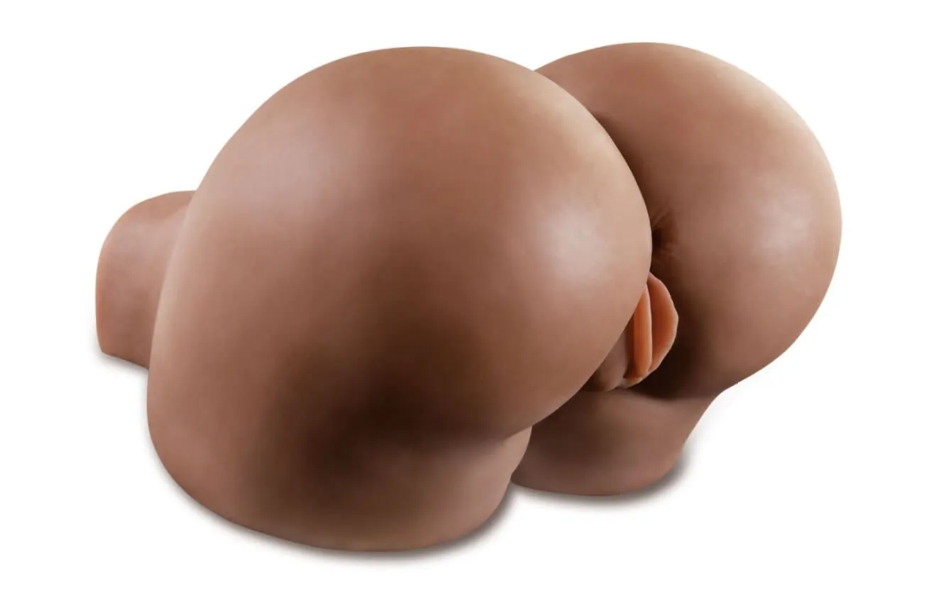 Мастурбатор Pipedream Fuck my big black ass, коричневый