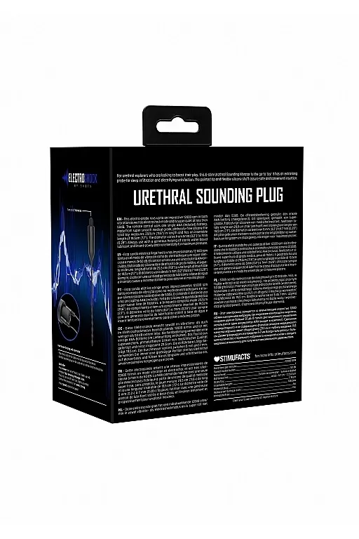 стимулятор уретры с вибрацией и электростимуляцией electro shock urethral sounding plug в России