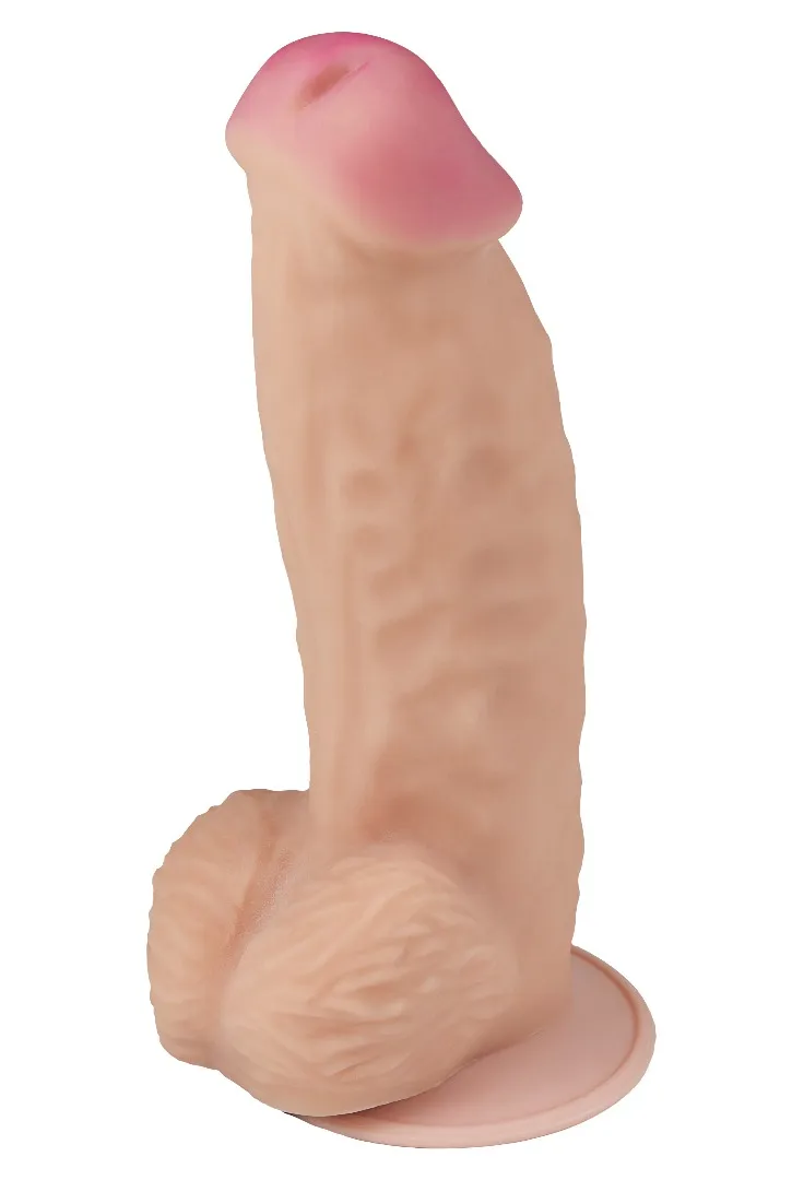 реалистичный фаллоимитатор супергигант с присоской в коробке 950303ru в России
