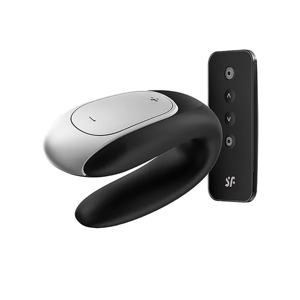 вибростимулятор для пар satisfyer double fun, черный в России