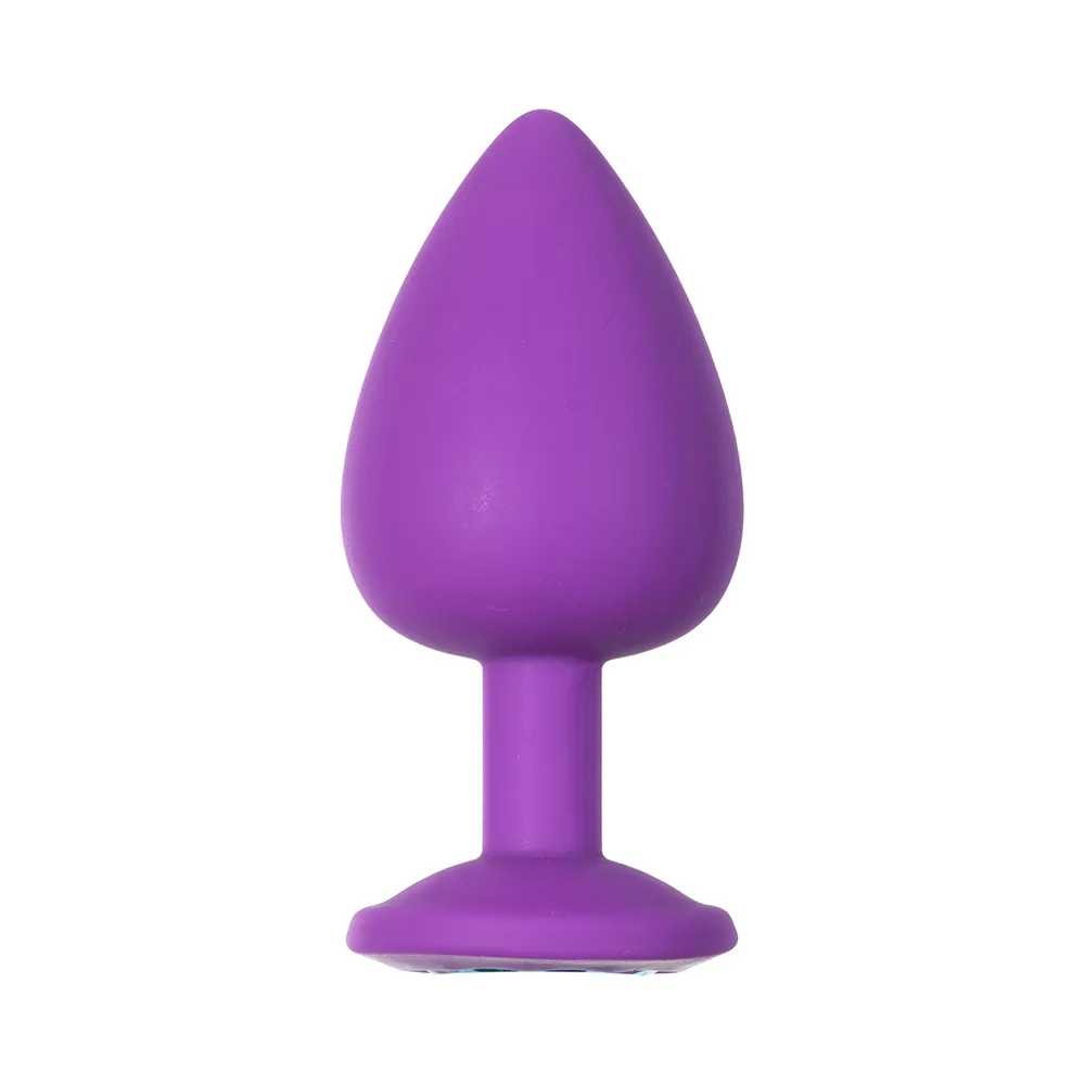 анальная пробка emotions cutie large purple light blue crystall 4013-05lola в России