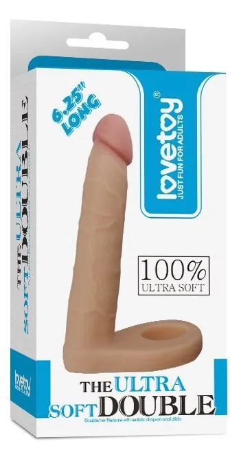 насадка lovetoy the ultra soft double 6.25, телесная в России