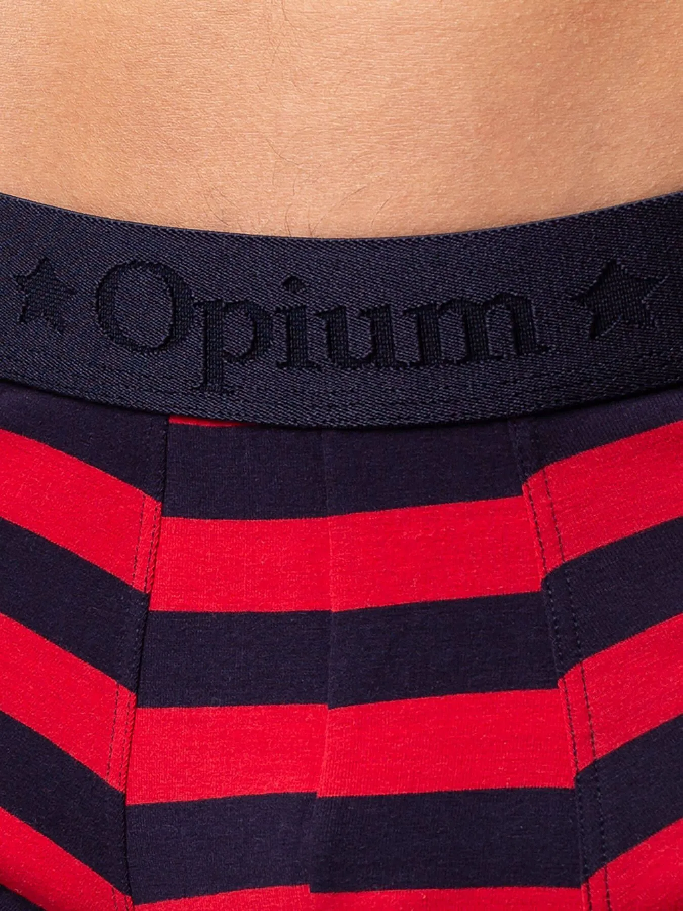 Эротическое трусы мужские удлиненные боксеры opium r126 в полоску в России