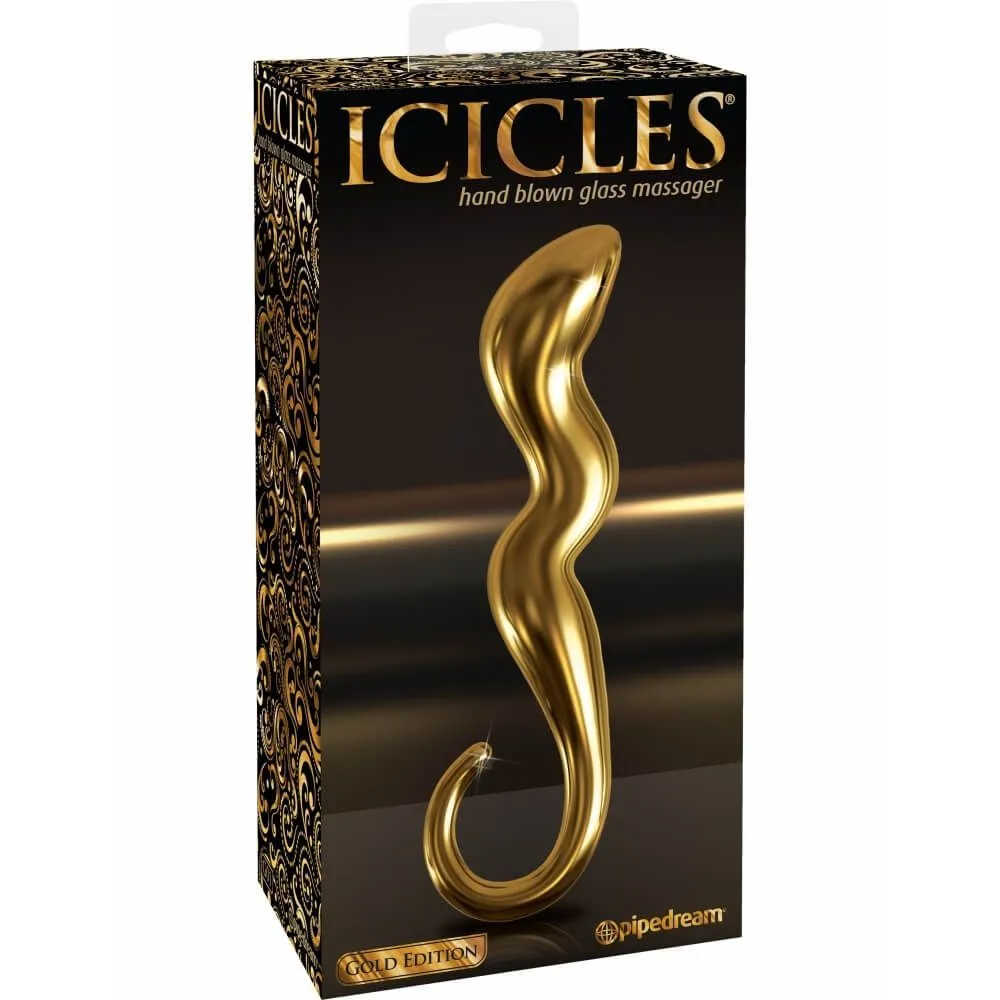 фаллоимитатор pipedream icicles gold edition g01, стеклянный в России