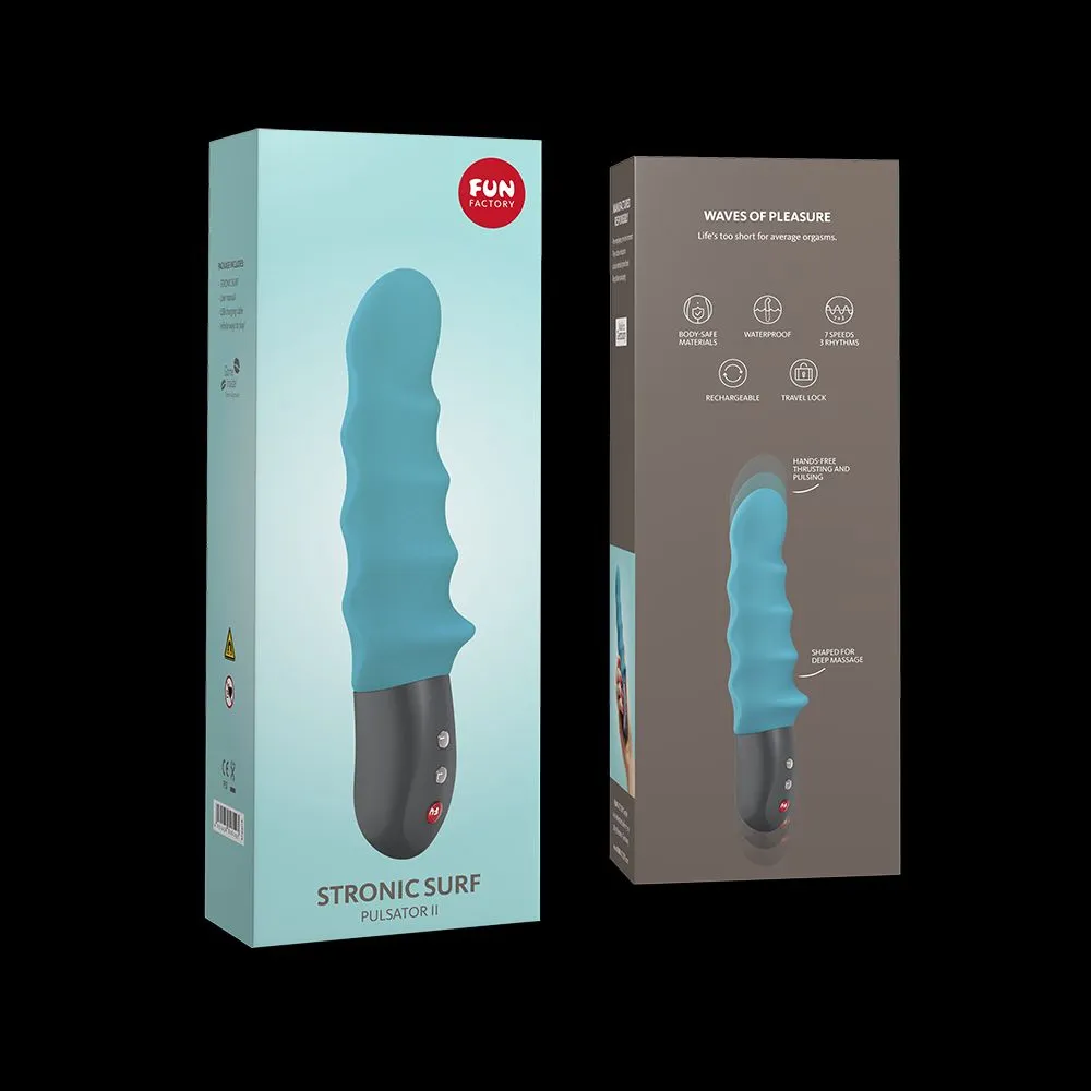 пульсатор fun factory stronic surf, бирюзовый в России