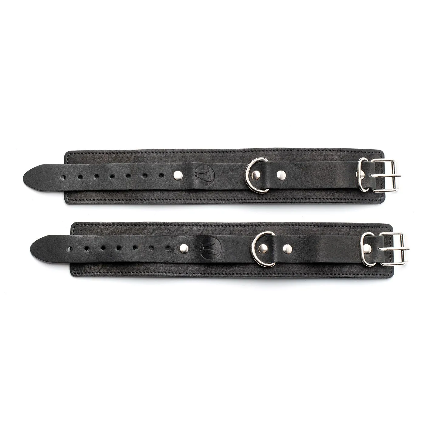 поножи декоративные узкие pinkrabbit с логотипом, черные в России