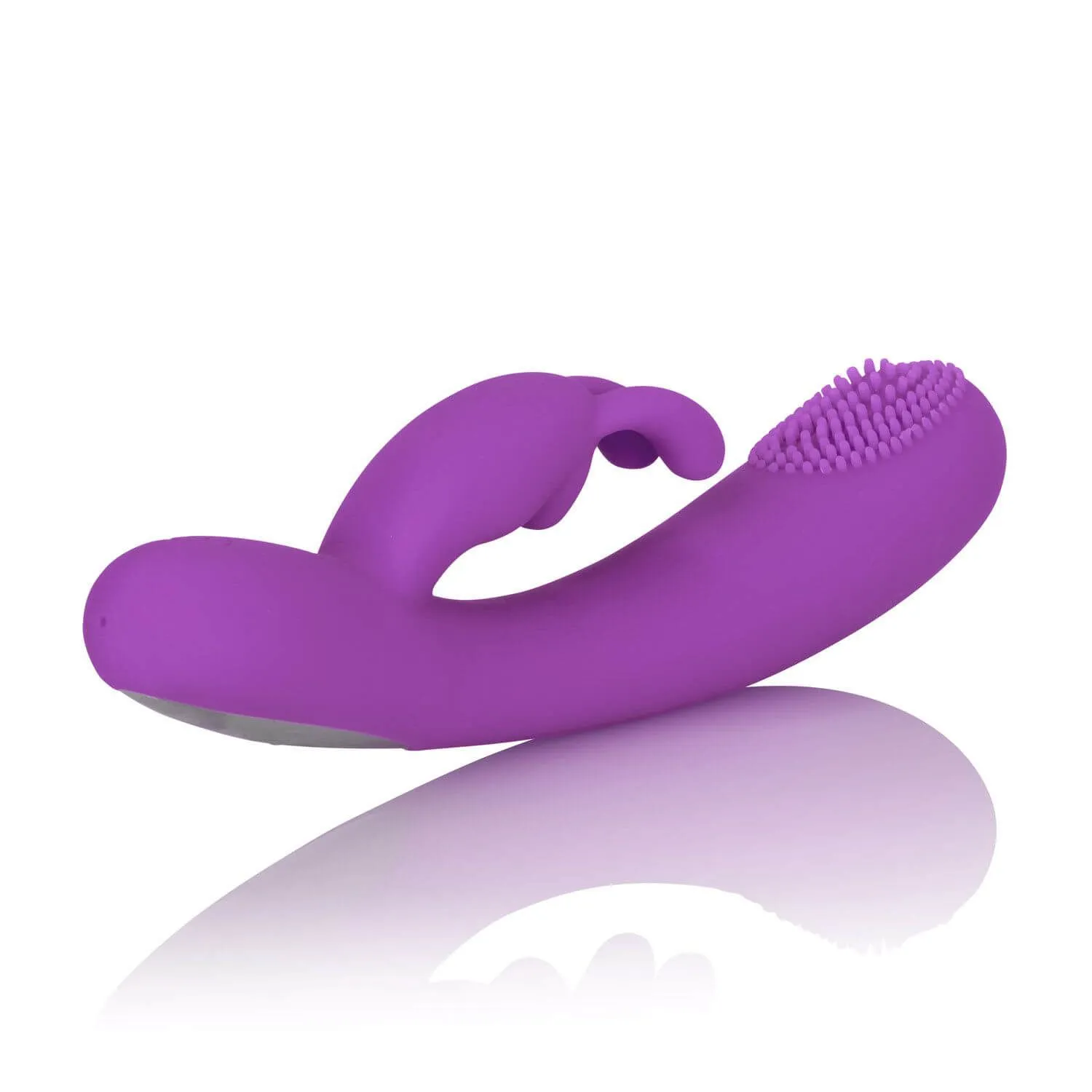 вибратор california exotic novelties embrace massaging rabbit, фиолетовый в России