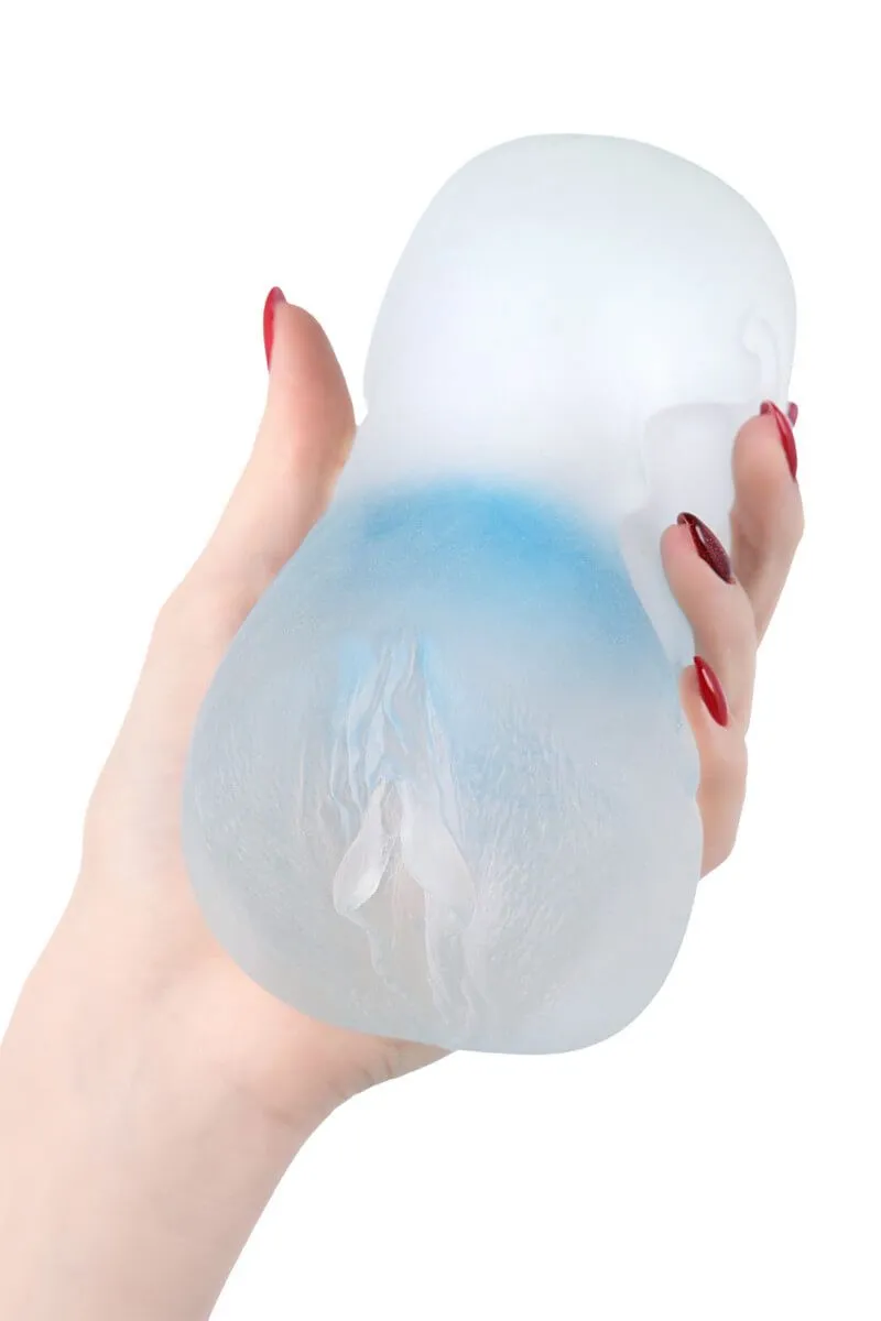 мастурбатор реалистичный toyfa juicy pussy subtle crystal, tpe, 14,5 см в России