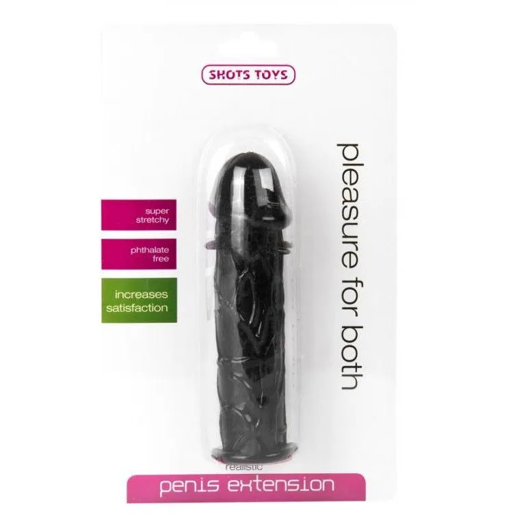 увеличивающая насадка на пенис realistic - penis extension в России