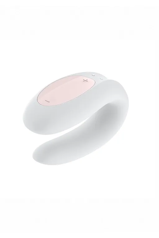 парный вибратор satisfyer double joy с возможностью управления через приложение (белый) в России