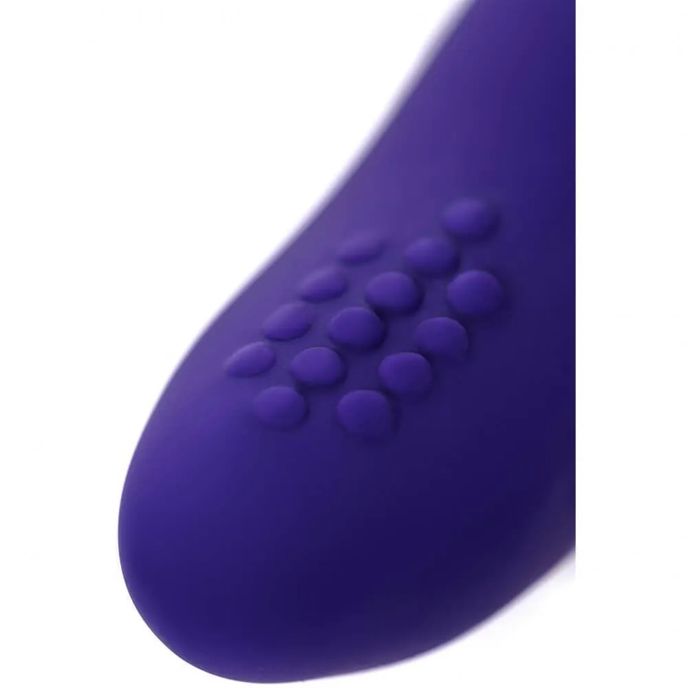 анальный вибростимулятор изогнутый todo by toyfa bruman, фиолетовый в России