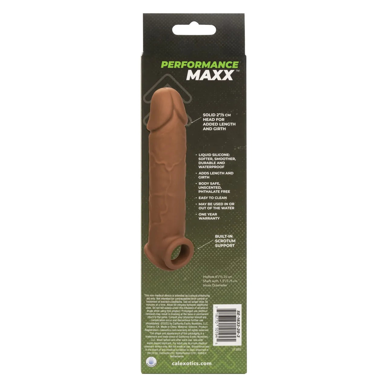 увеличивающая насадка на член performance maxx™ life-like extension (20,25 х 3,75 см.) в России