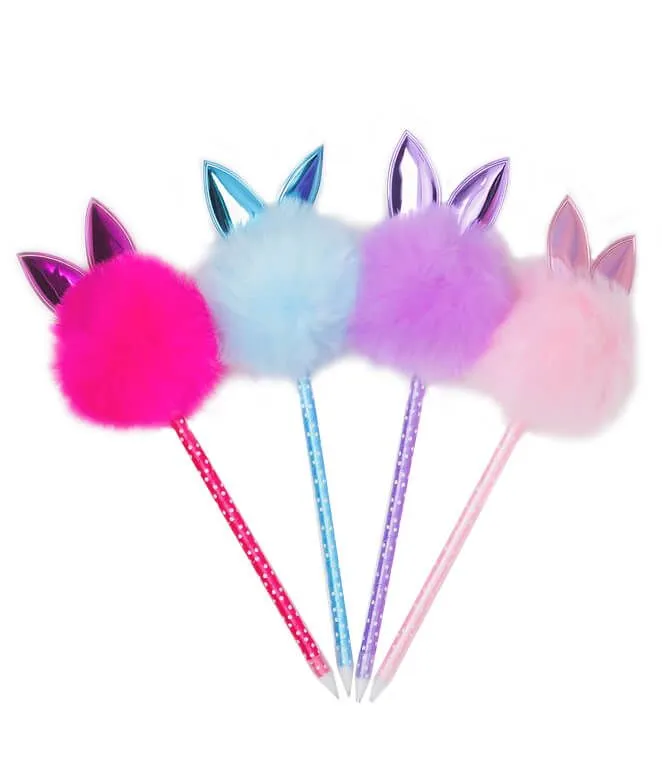 Ручка шариковая Зайка Пушистик