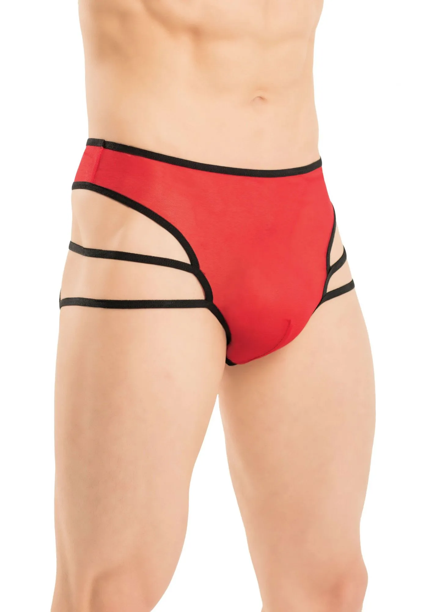 Эротическое трусы мужские flirton, красные в России