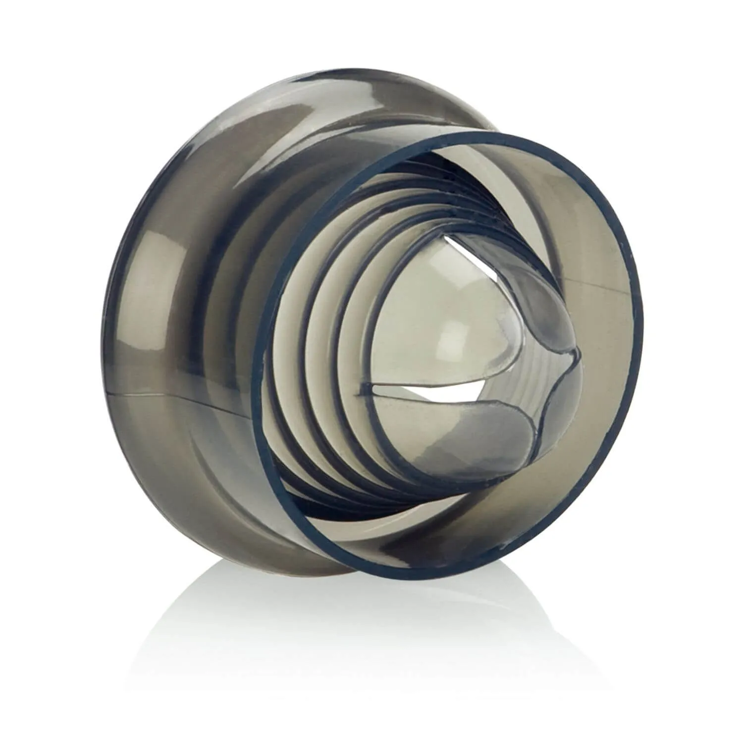 насадка на помпу california exotic novelties universal silicone pump sleeve, серая в России