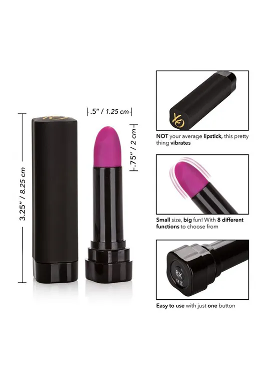 миниатюрный вибромассажер hide & play lipstick в России