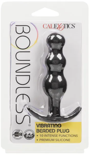 анальная виброёлочка для ношения boundless vibrating beaded plug в России