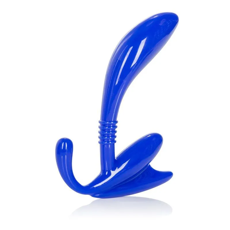 Стимулятор простаты California Exotic Novelties Curved Prostate Probe, синий