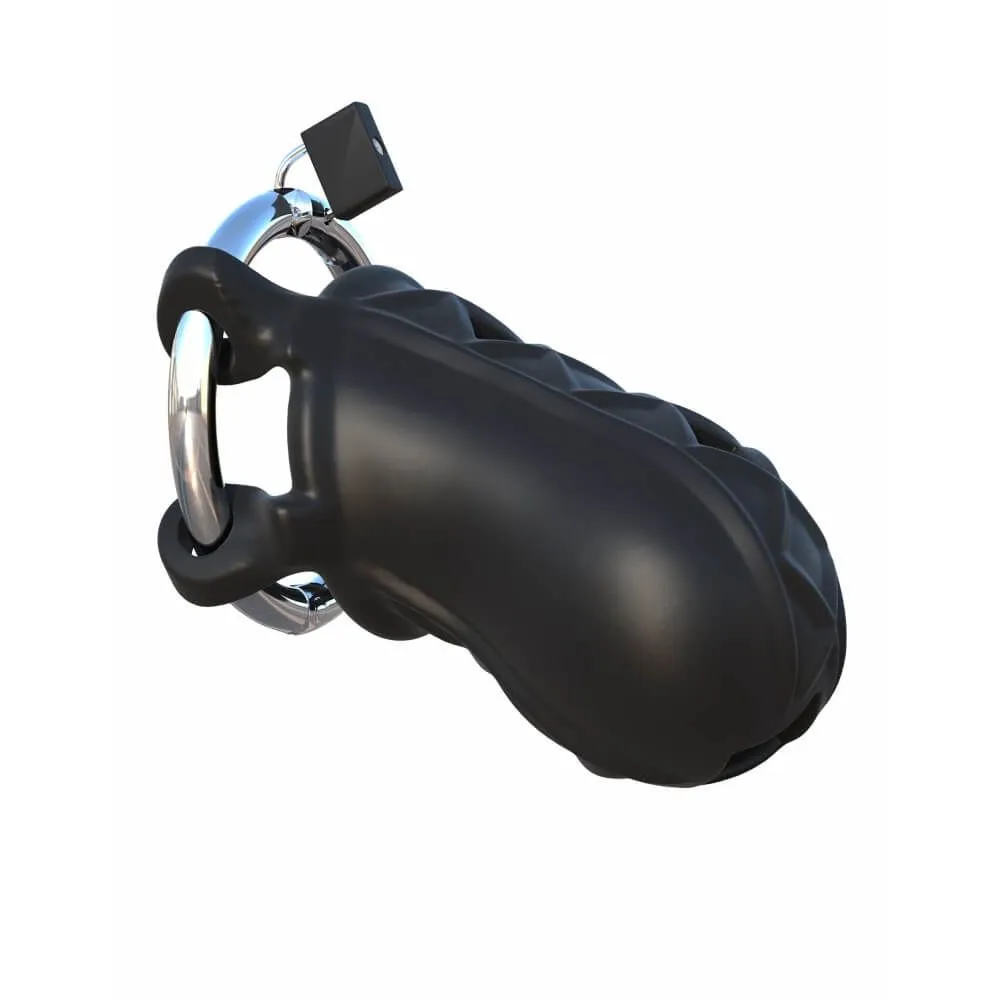 Пояс верности Pipedream Extreme Silicone Cock Blocker, черный