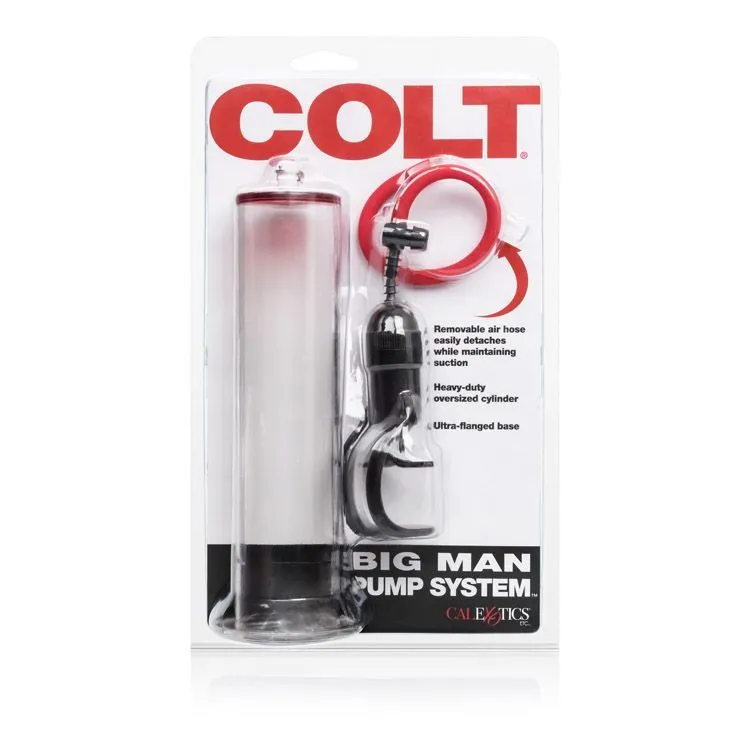 Помпа California Exotic Novelties Colt Big Man Pump System, прозрачная