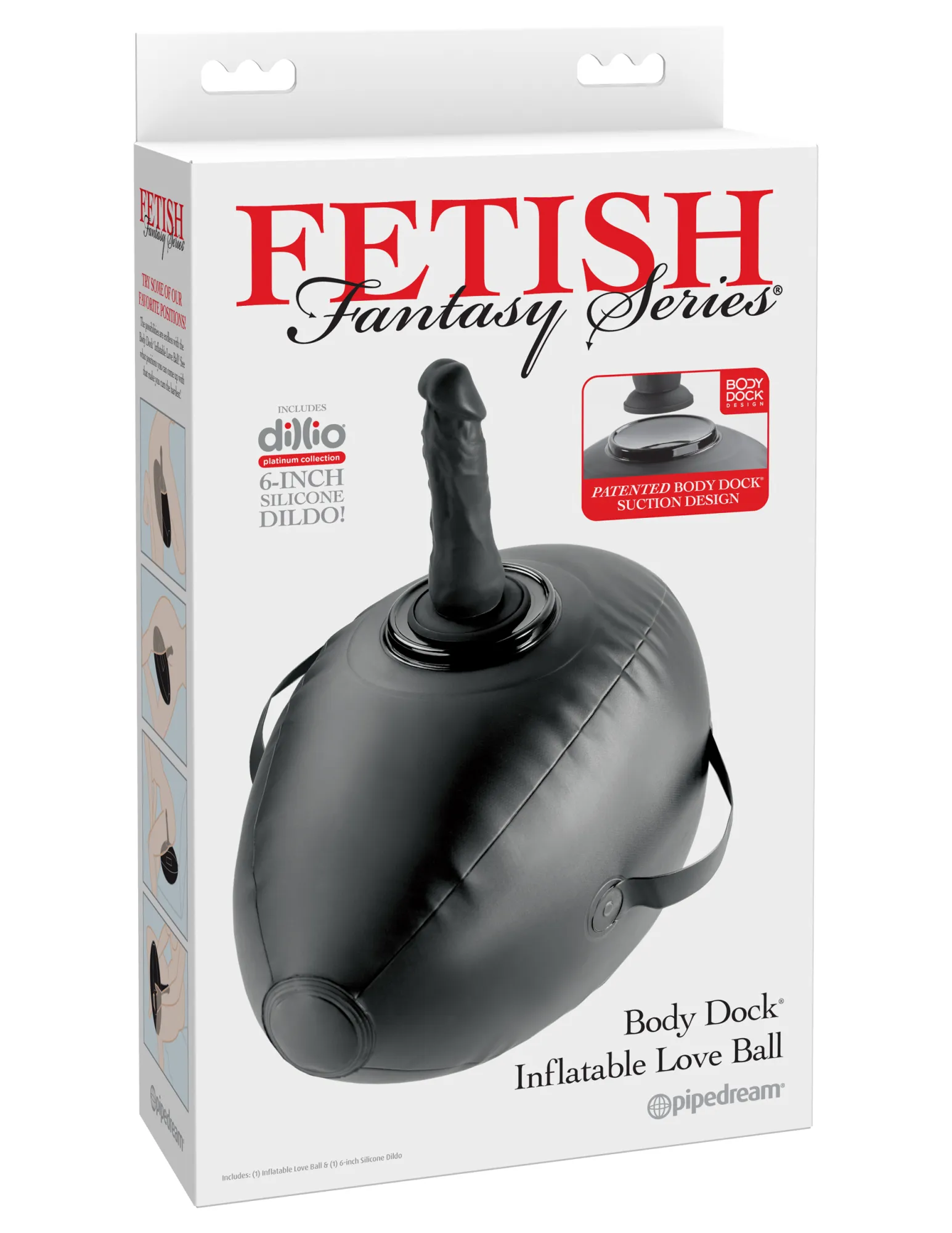 Надувной Мяч с Дилдо Body Dock Inflatable Love Ball 447223PD