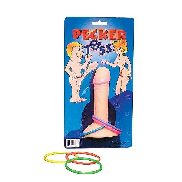 Игра Pipedream Pecker Ring Toss, с кольцами