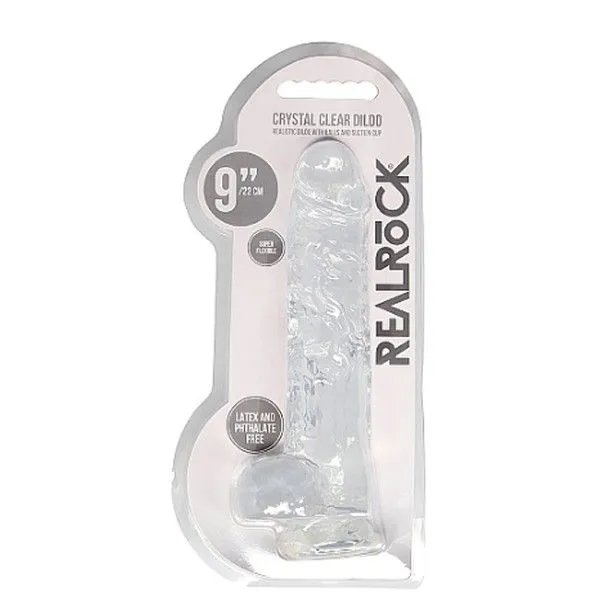 фаллоимитатор 9 дюймов, прозрачный в России