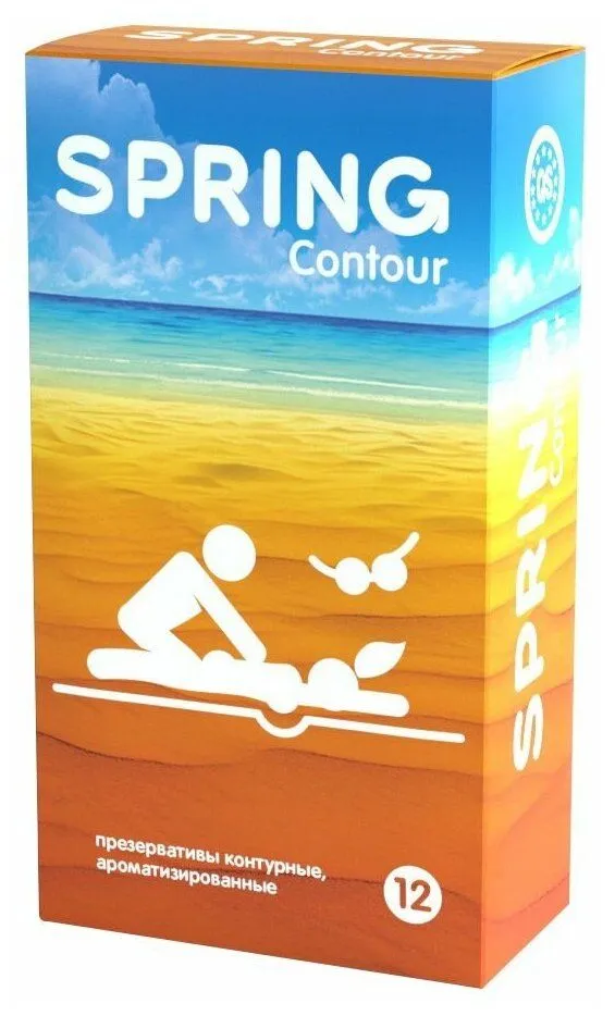 презервативы spring contour, 12 шт в России